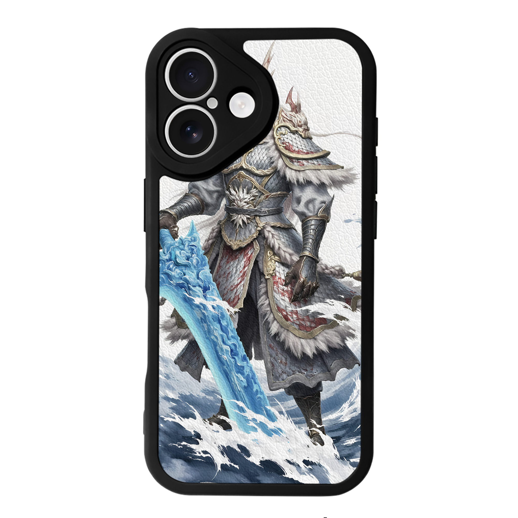 （画像用） Ne Zha 2 ナタ 魔童の大暴れ 【iPhone 16シリーズ対応】シリコンスマホケース（レザー調） 材質：シリコン